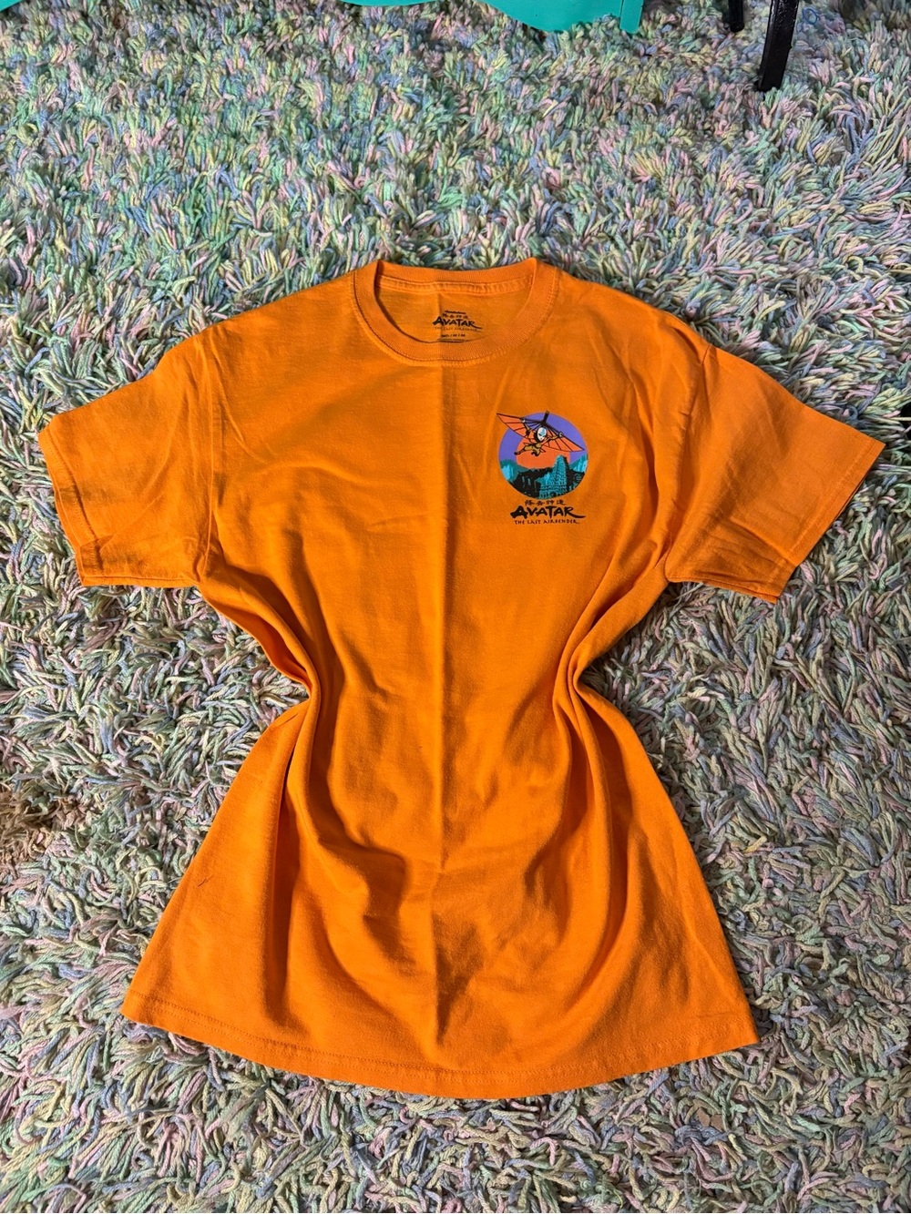 Surf Orange Avatar (ATLA) Short Sleeve Graphic Tee
